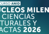 Concurso Núcleos Milenio 2026 Ciencias Naturales y Exactas